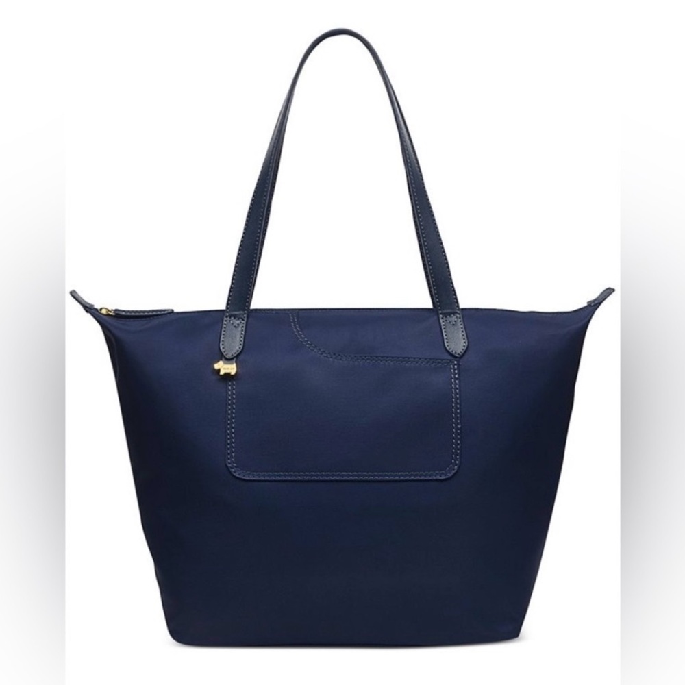 NEW Radley London Pocket Essentials Large Zip Tote in Ink Navy